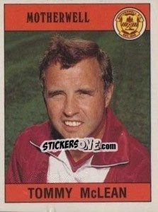 Sticker Tommy McLean - UK Football 1989-1990 - Panini