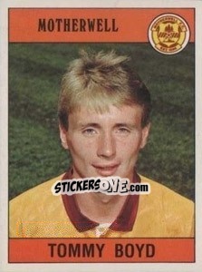 Sticker Tommy Boyd - UK Football 1989-1990 n. 432 - Panini