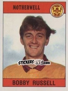 Sticker Bobby Russell - UK Football 1989-1990 n. 435 - Panini