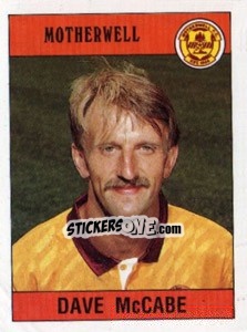 Sticker Dave McCabe - UK Football 1989-1990 - Panini