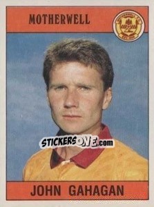 Sticker John Gahagan - UK Football 1989-1990 - Panini