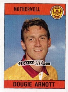 Sticker Dougie Arnott - UK Football 1989-1990 n. 441 - Panini