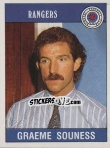 Sticker Graeme Souness - UK Football 1989-1990 - Panini