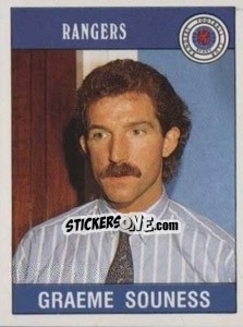 Sticker Graeme Souness - UK Football 1989-1990 n. 443 - Panini