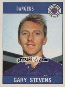 Sticker Gary Stevens - UK Football 1989-1990 - Panini