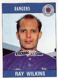 Sticker Ray Wilkins - UK Football 1989-1990 - Panini