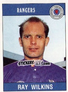 Sticker Ray Wilkins - UK Football 1989-1990 n. 449 - Panini