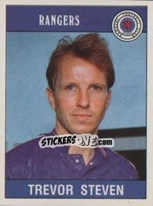 Cromo Trevor Steven - UK Football 1989-1990 - Panini