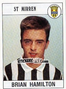 Sticker Brian Hamilton - UK Football 1989-1990 n. 465 - Panini