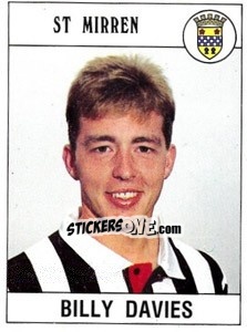 Sticker Billy Davies - UK Football 1989-1990 n. 468 - Panini