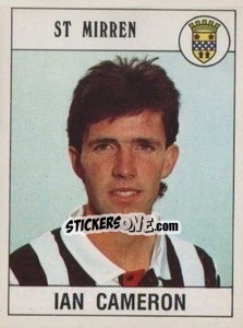 Sticker Ian Cameron - UK Football 1989-1990 - Panini