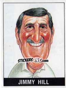 Sticker Jimmy Hill - UK Football 1989-1990 - Panini