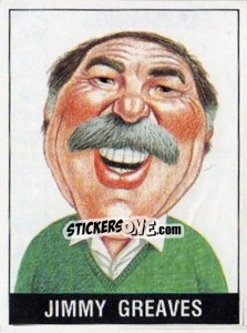 Sticker Jimmy Greaves - UK Football 1989-1990 n. 478 - Panini