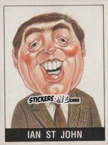 Sticker Ian St John - UK Football 1989-1990 - Panini