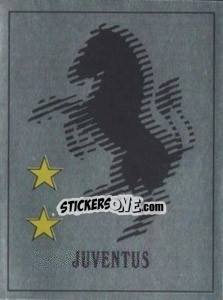Sticker Juventus Badge - UK Football 1989-1990 - Panini