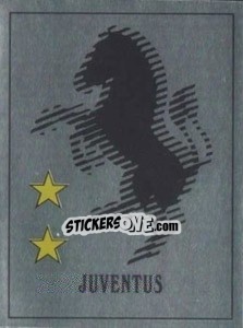 Sticker Juventus Badge - UK Football 1989-1990 n. 491 - Panini