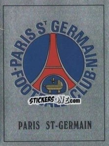 Cromo Paris St-Germain Badge - UK Football 1989-1990 - Panini