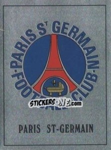 Sticker Paris St-Germain Badge - UK Football 1989-1990 n. 502 - Panini