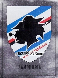 Sticker Sampdoria Badge - UK Football 1989-1990 n. 504 - Panini