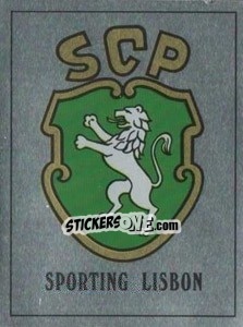 Figurina Sporting Lisbon Badge - UK Football 1989-1990 - Panini