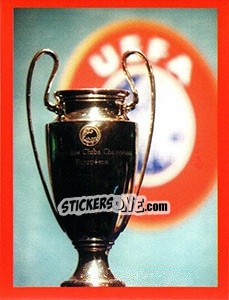 Figurina Cup - Manchester United. Europe 2000 - Futera