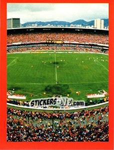 Sticker Maracana - Manchester United. Europe 2000 - Futera