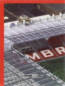 Figurina Old Trafford - Manchester United. Europe 2000 n. 17 - Futera