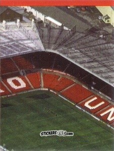 Figurina Old Trafford - Manchester United. Europe 2000 n. 18 - Futera