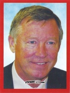 Sticker Alex Ferguson - Manchester United. Europe 2000 n. 25 - Futera