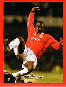 Sticker Andy Cole - Manchester United. Europe 2000 n. 30 - Futera