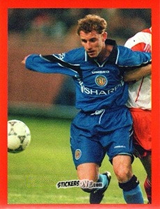 Figurina Nicky Butt - Manchester United. Europe 2000 n. 33 - Futera