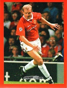 Cromo Henning Berg - Manchester United. Europe 2000 n. 34 - Futera
