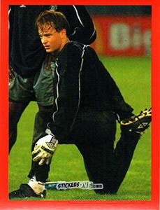 Cromo Mark Bosnich - Manchester United. Europe 2000 n. 41 - Futera