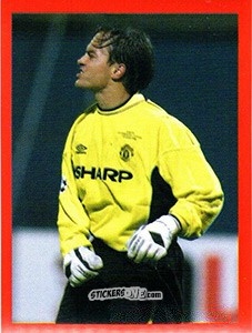 Cromo Mark Bosnich - Manchester United. Europe 2000 n. 43 - Futera