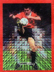 Cromo Roy Keane - Manchester United. Europe 2000 n. 49 - Futera