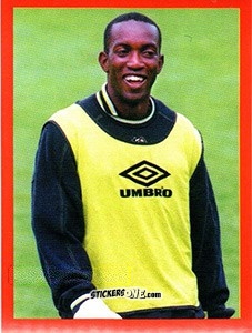 Cromo Dwight Yorke - Manchester United. Europe 2000 n. 56 - Futera