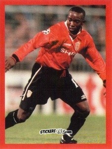 Cromo Dwight Yorke - Manchester United. Europe 2000 n. 57 - Futera