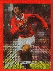 Figurina Ryan Giggs - Manchester United. Europe 2000 n. 61 - Futera