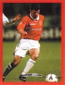 Figurina Denis Irwin - Manchester United. Europe 2000 n. 92 - Futera
