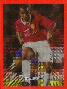 Sticker Quinton Fortune - Manchester United. Europe 2000 n. 114 - Futera