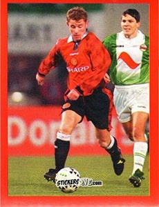 Figurina Nicky Butt - Manchester United. Europe 2000 n. 117 - Futera