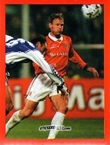Cromo Teddy Sheringham - Manchester United. Europe 2000 n. 123 - Futera