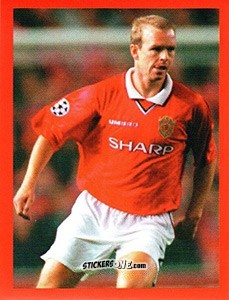 Cromo Henning Berg - Manchester United. Europe 2000 n. 131 - Futera