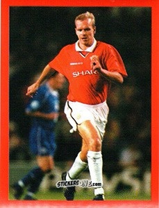 Cromo Henning Berg - Manchester United. Europe 2000 n. 132 - Futera