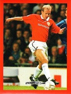 Cromo Henning Berg - Manchester United. Europe 2000 n. 135 - Futera
