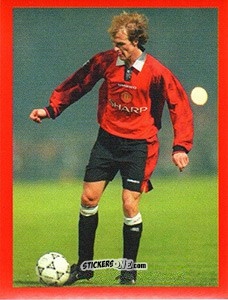 Figurina Jordi Cruyff - Manchester United. Europe 2000 n. 138 - Futera