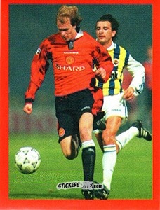 Figurina Jordi Cruyff - Manchester United. Europe 2000 n. 139 - Futera