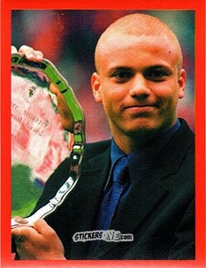 Cromo Wes Brown - Manchester United. Europe 2000 n. 143 - Futera