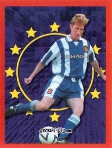 Figurina John Curtis - Manchester United. Europe 2000 n. 147 - Futera