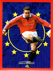 Figurina Mark Wilson - Manchester United. Europe 2000 n. 148 - Futera